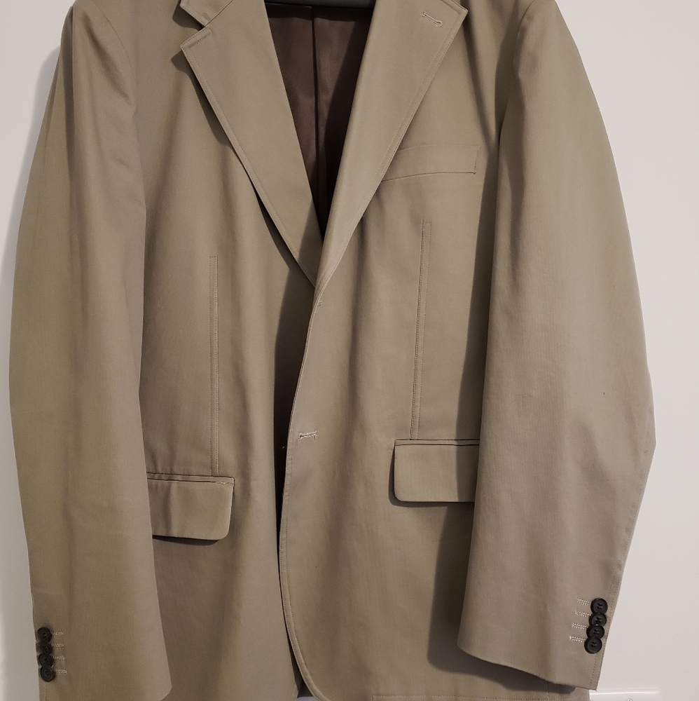 Fil a Fil Platinum Mens Blazer
